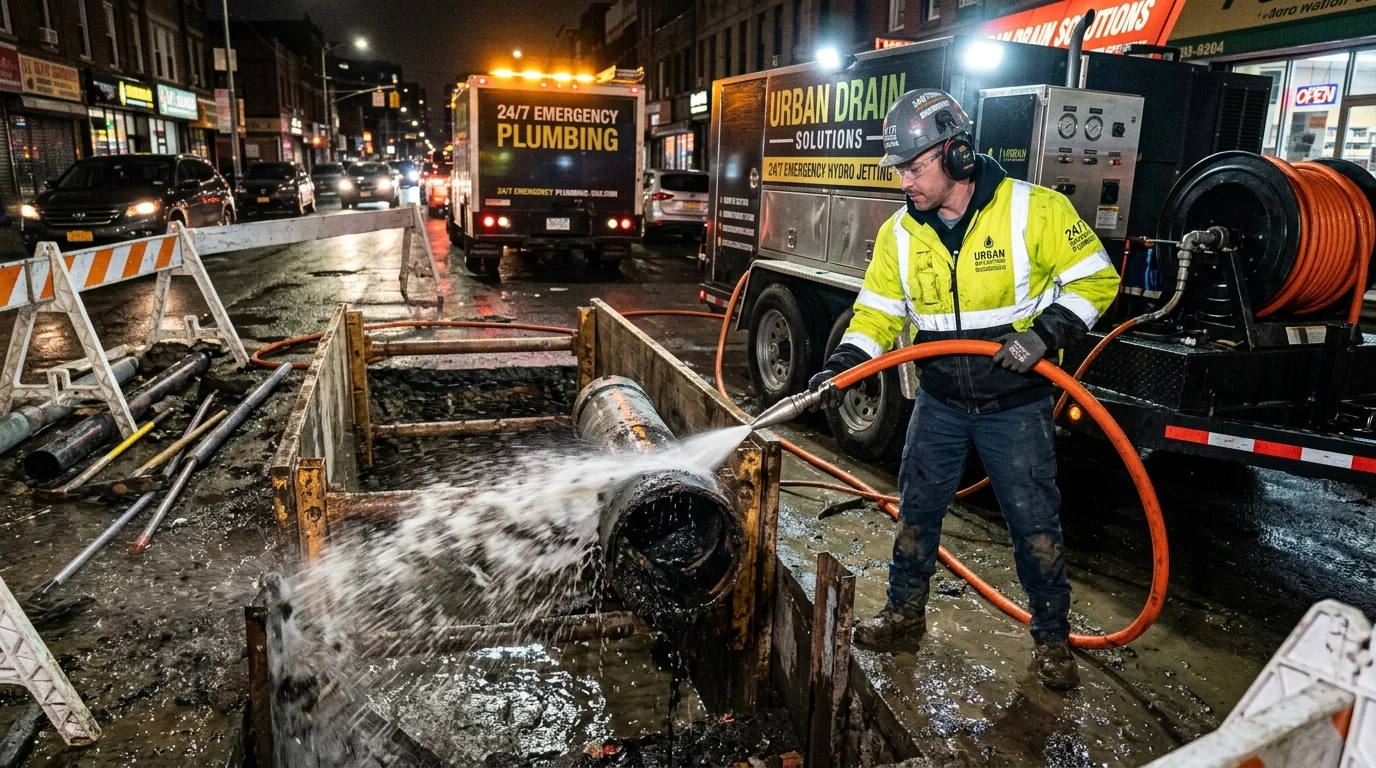Emergency Drain Cleaning and Hydro Jetting
